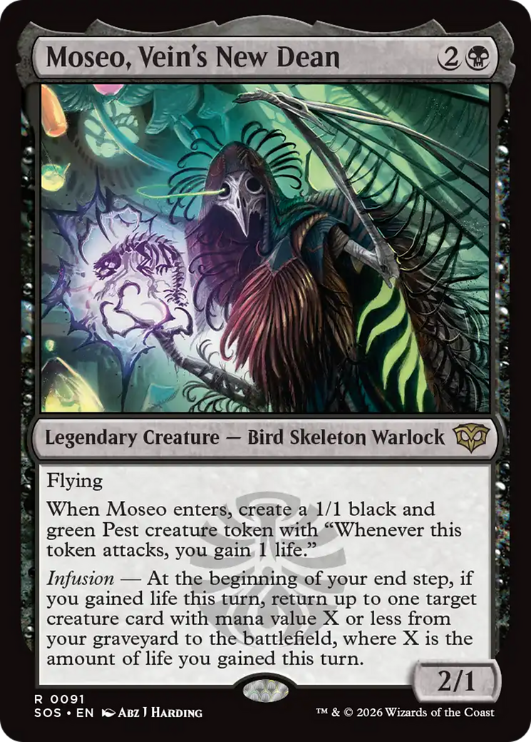 Moseo, Vein's New Dean [Secrets of Strixhaven] | Exor Games Dartmouth