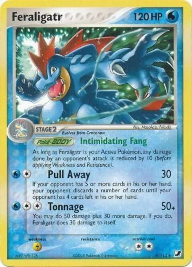 Feraligatr (4/115) (Theme Deck Exclusives) [EX: Unseen Forces] | Exor Games Dartmouth