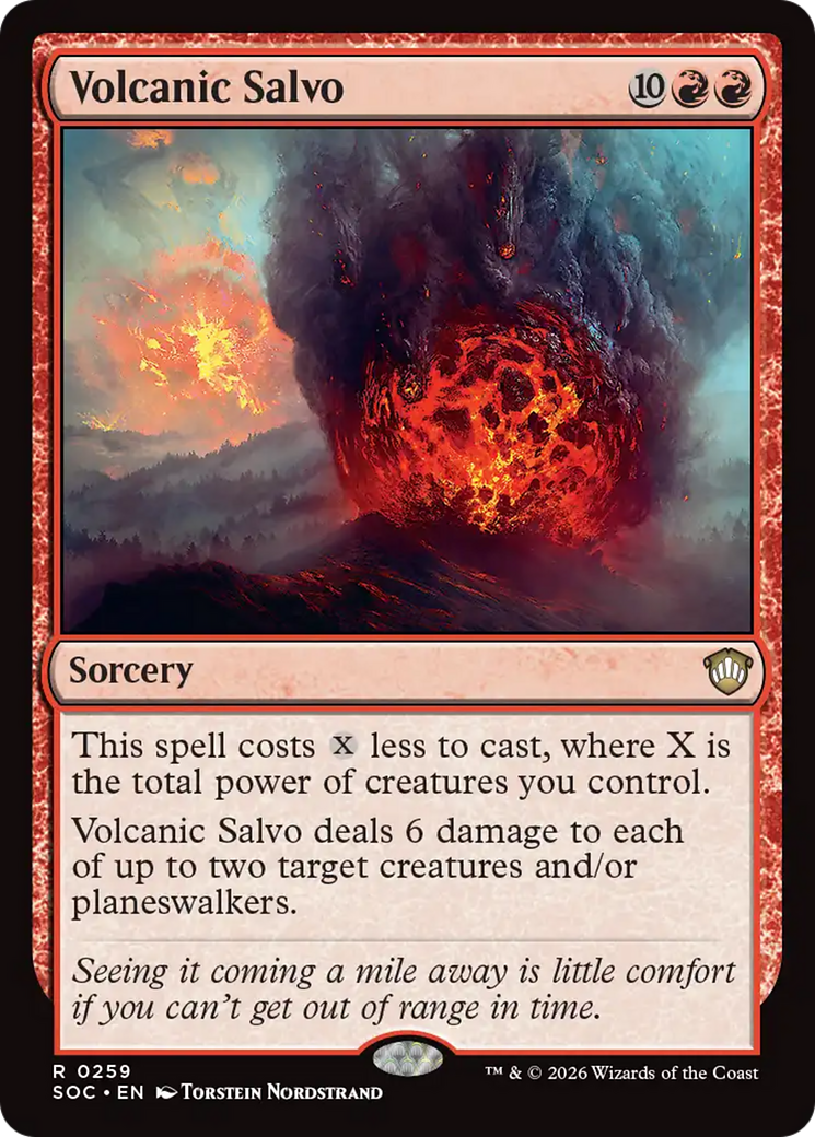 Volcanic Salvo [Secrets of Strixhaven Commander] | Exor Games Dartmouth