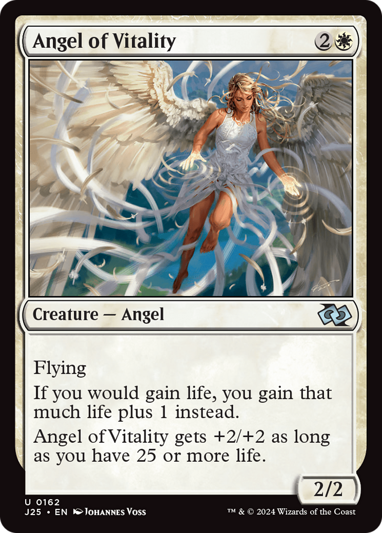 Angel of Vitality [Foundations Jumpstart] | Exor Games Dartmouth