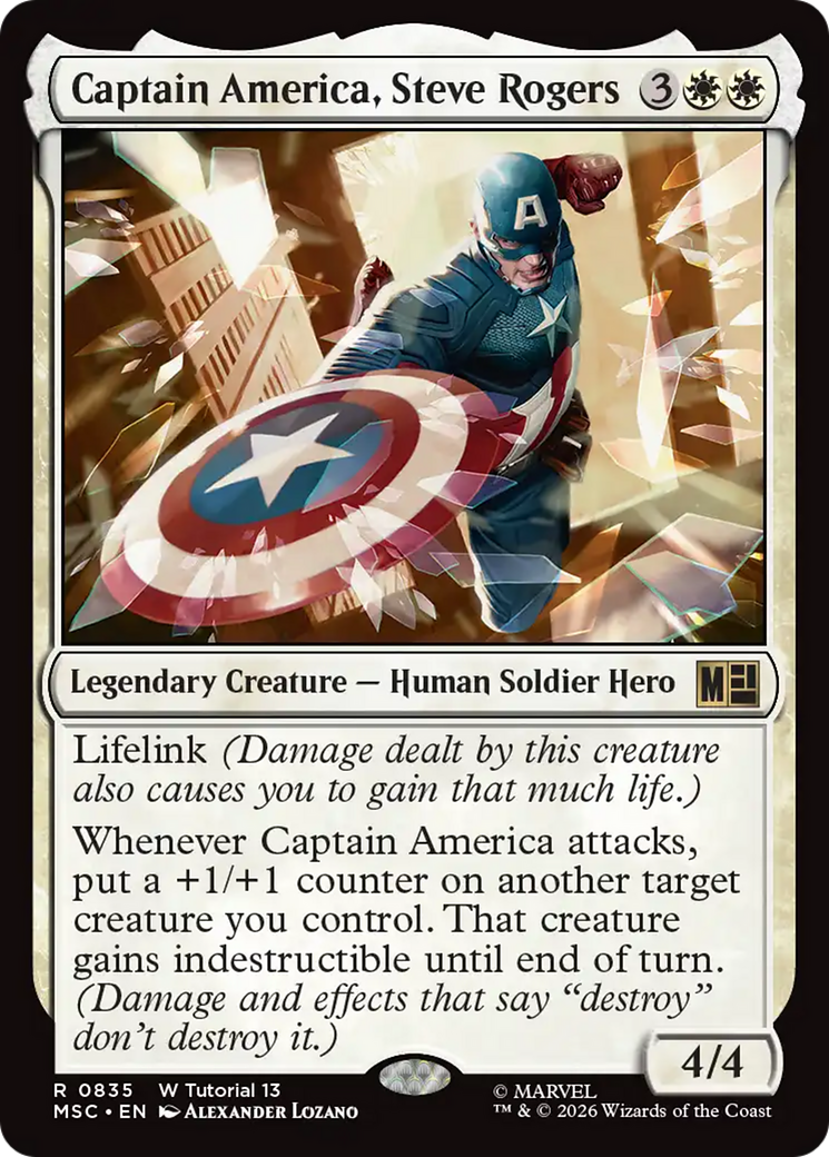 Captain America, Steve Rogers [Marvel Super Heroes Commander] | Exor Games Dartmouth