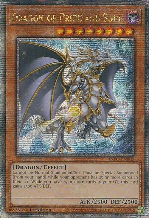 Dragon of Pride and Soul (Quarter Century Secret Rare) [INFO-EN000] Quarter Century Secret Rare | Exor Games Dartmouth