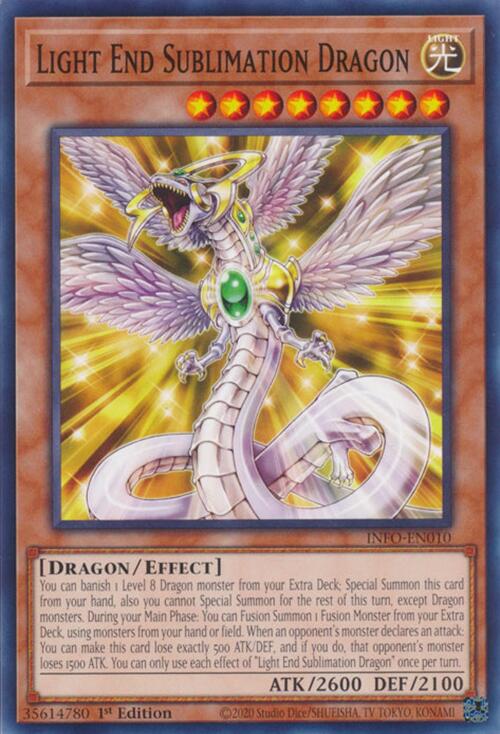 Light End Sublimation Dragon [INFO-EN010] Common | Exor Games Dartmouth