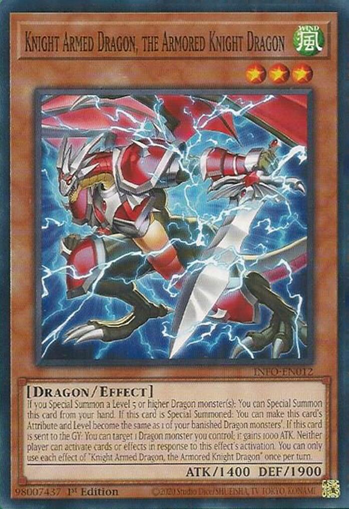 Knight Armed Dragon, the Armored Knight Dragon [INFO-EN012] Common | Exor Games Dartmouth