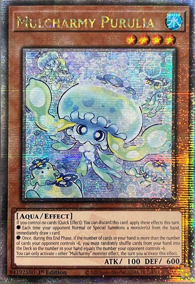 Mulcharmy Purulia (Quarter Century Secret Rare) [INFO-EN027] Quarter Century Secret Rare | Exor Games Dartmouth