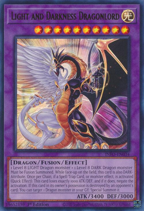 Light and Darkness Dragonlord [INFO-EN034] Ultra Rare | Exor Games Dartmouth