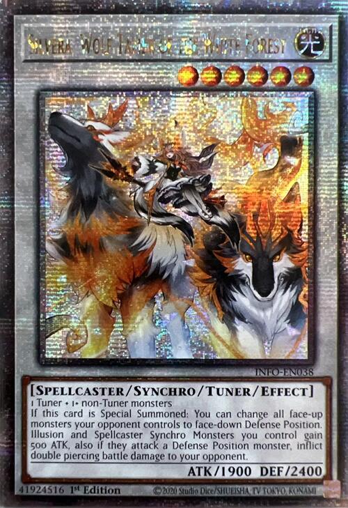 Silvera, Wolf Tamer of the White Forest (Quarter Century Secret Rare) [INFO-EN038] Quarter Century Secret Rare | Exor Games Dartmouth