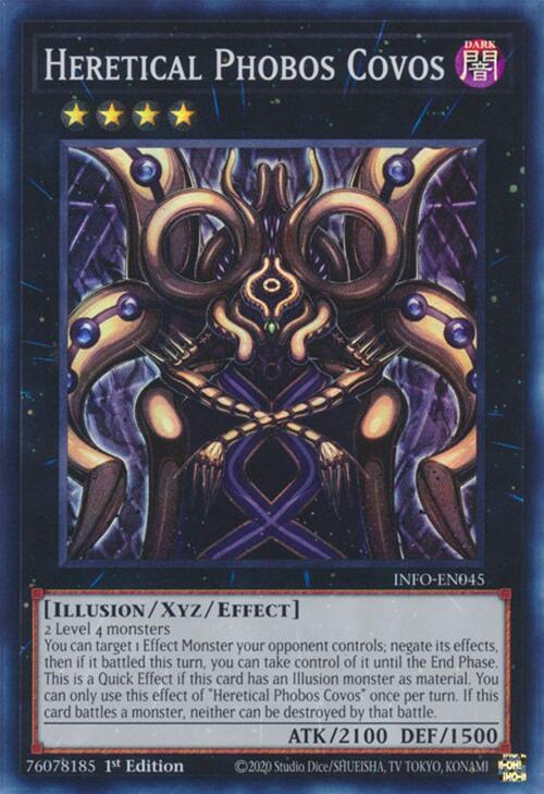 Heretical Phobos Covos [INFO-EN045] Super Rare | Exor Games Dartmouth