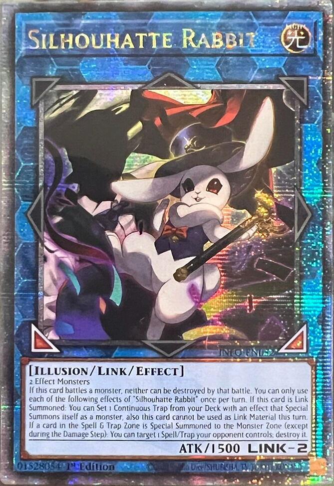 Silhouhatte Rabbit (Quarter Century Secret Rare) [INFO-EN052] Quarter Century Secret Rare | Exor Games Dartmouth