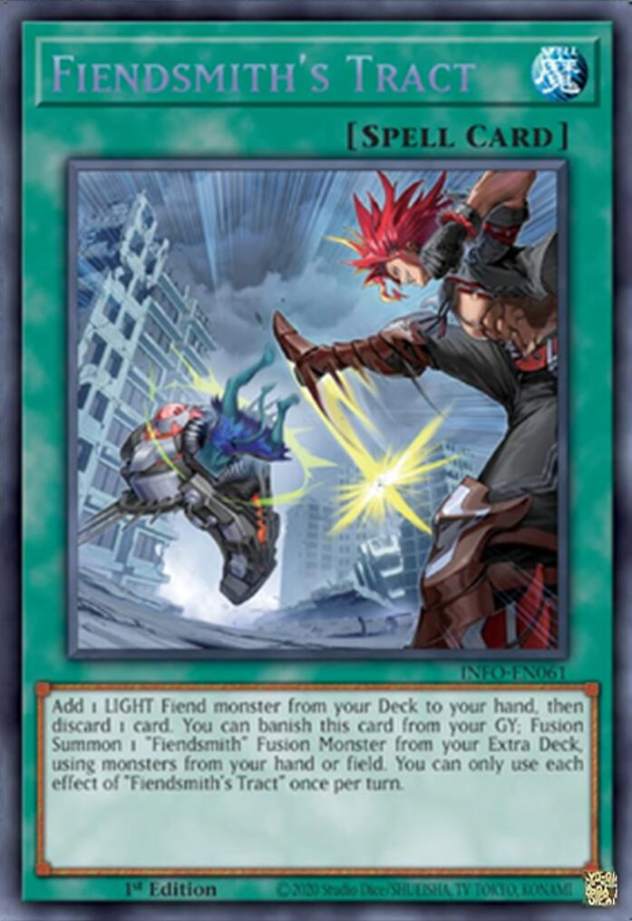 Fiendsmith's Tract [INFO-EN061] Secret Rare | Exor Games Dartmouth