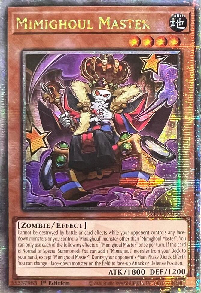 Mimighoul Master (Quarter Century Secret Rare) [INFO-EN090] Quarter Century Secret Rare | Exor Games Dartmouth