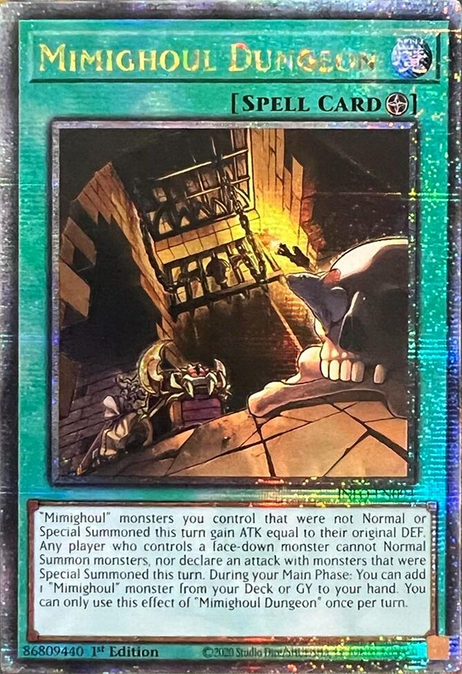 Mimighoul Dungeon (Quarter Century Secret Rare) [INFO-EN094] Quarter Century Secret Rare | Exor Games Dartmouth