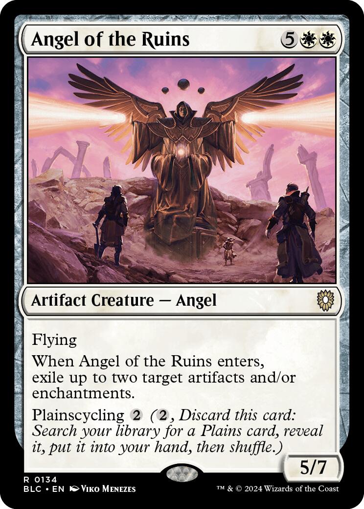 Angel of the Ruins [Bloomburrow Commander] | Exor Games Dartmouth