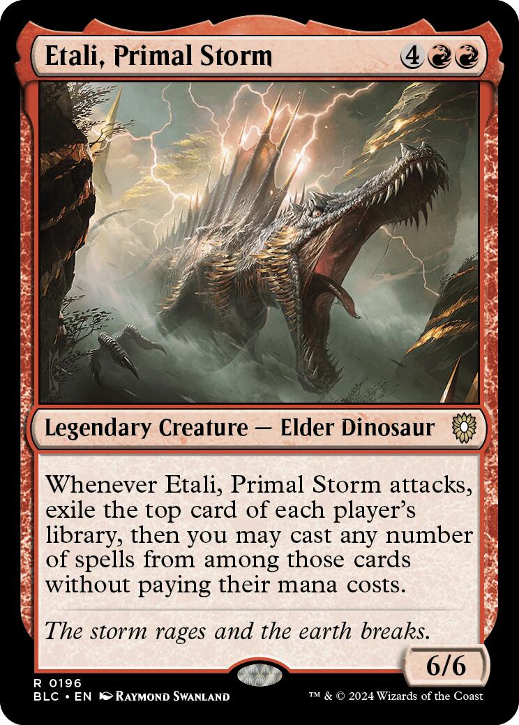 Etali, Primal Storm [Bloomburrow Commander] | Exor Games Dartmouth