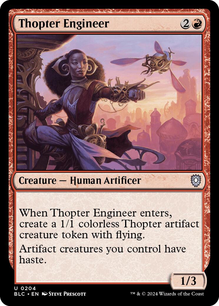 Thopter Engineer [Bloomburrow Commander] | Exor Games Dartmouth