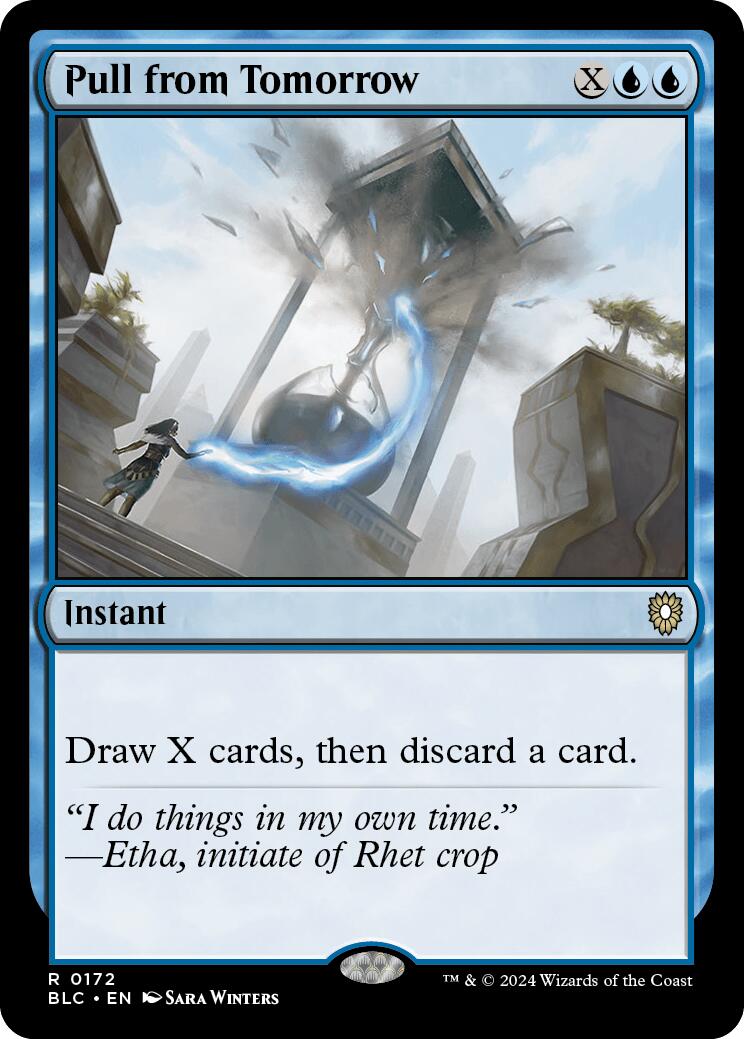 Pull from Tomorrow [Bloomburrow Commander] | Exor Games Dartmouth