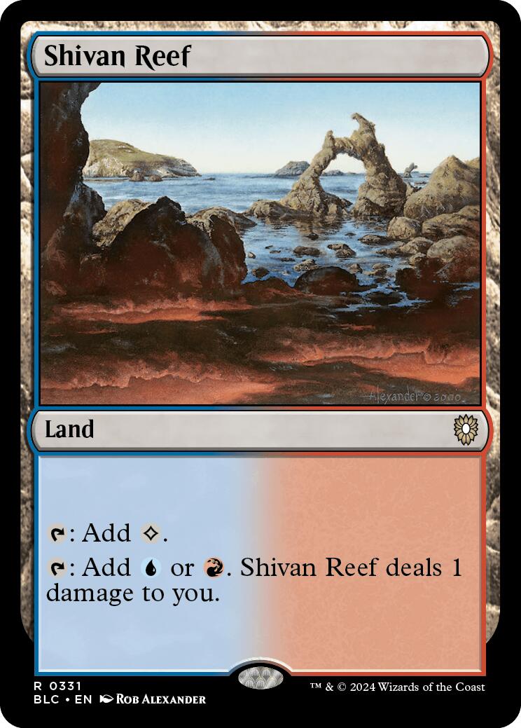 Shivan Reef [Bloomburrow Commander] | Exor Games Dartmouth