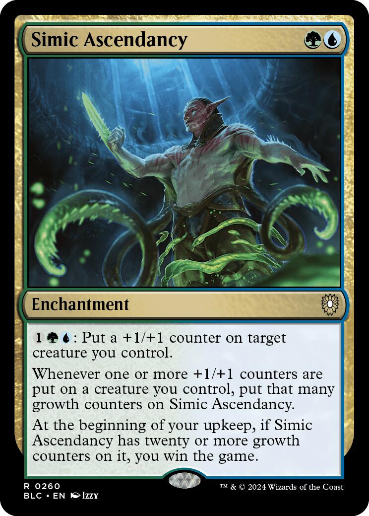 Simic Ascendancy [Bloomburrow Commander] | Exor Games Dartmouth