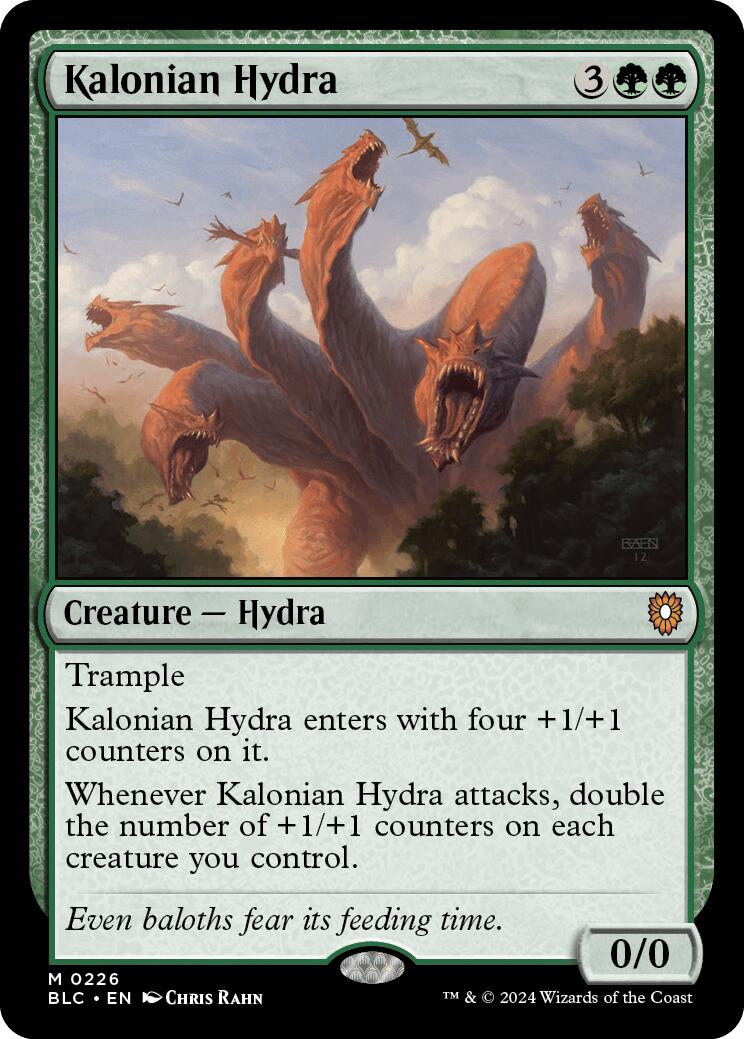 Kalonian Hydra [Bloomburrow Commander] | Exor Games Dartmouth