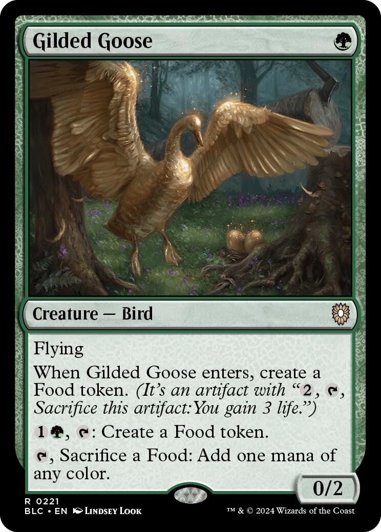 Gilded Goose [Bloomburrow Commander] | Exor Games Dartmouth