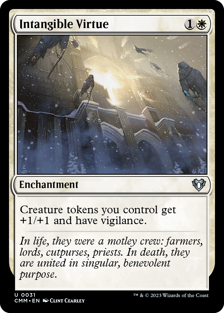 Intangible Virtue [Commander Masters] | Exor Games Dartmouth