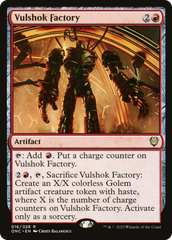 Vulshok Factory [Phyrexia: All Will Be One Commander] | Exor Games Dartmouth