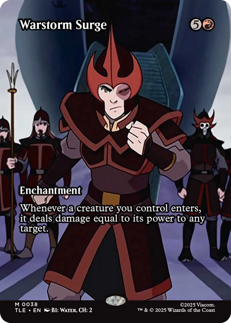 Warstorm Surge (Borderless) [Avatar: The Last Airbender: Eternal-Legal] | Exor Games Dartmouth