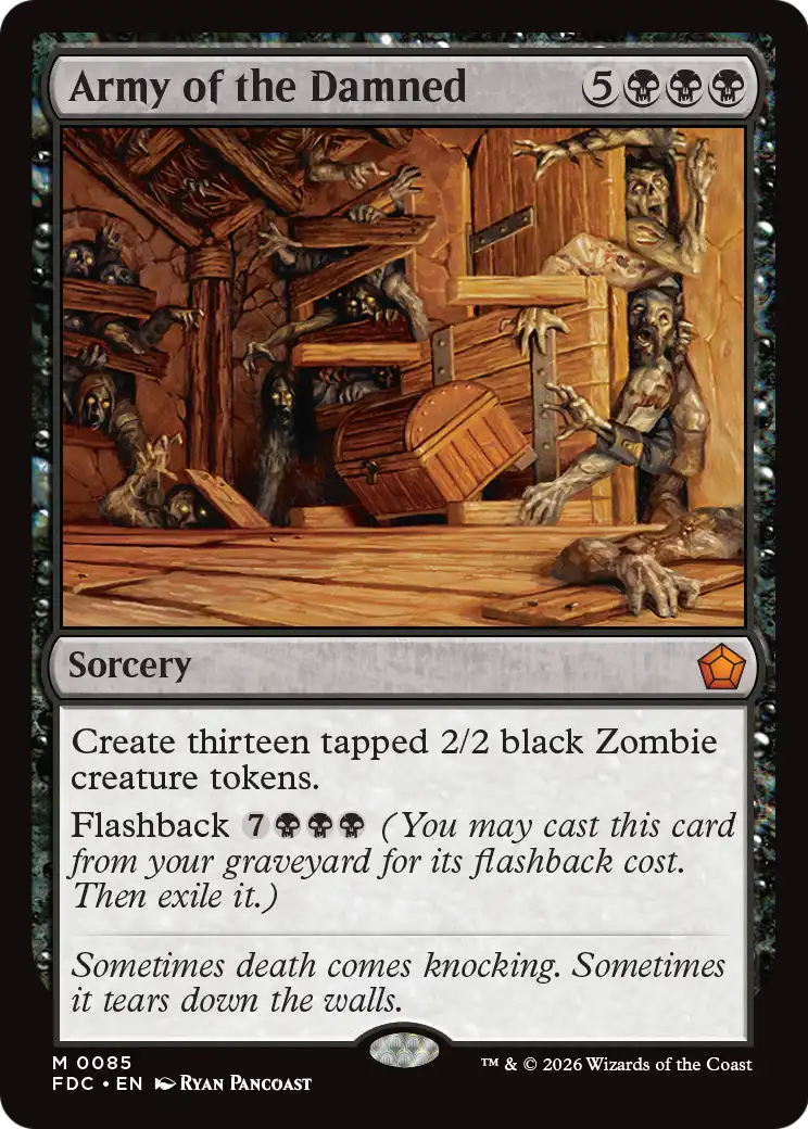 Army of the Damned [Foundations Commander] | Exor Games Dartmouth