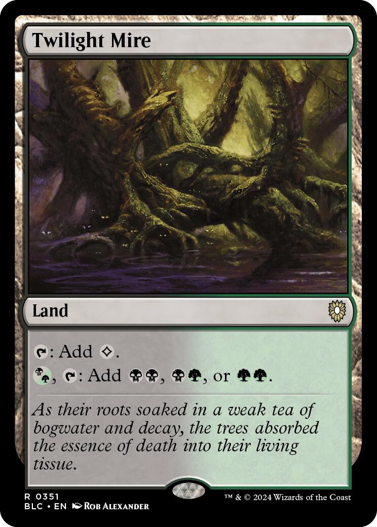 Twilight Mire [Bloomburrow Commander] | Exor Games Dartmouth