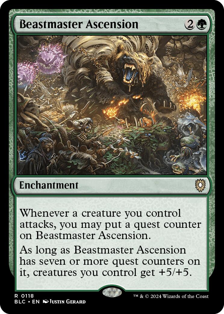 Beastmaster Ascension [Bloomburrow Commander] | Exor Games Dartmouth