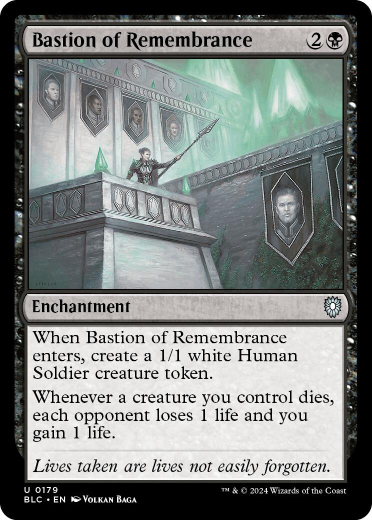 Bastion of Remembrance [Bloomburrow Commander] | Exor Games Dartmouth