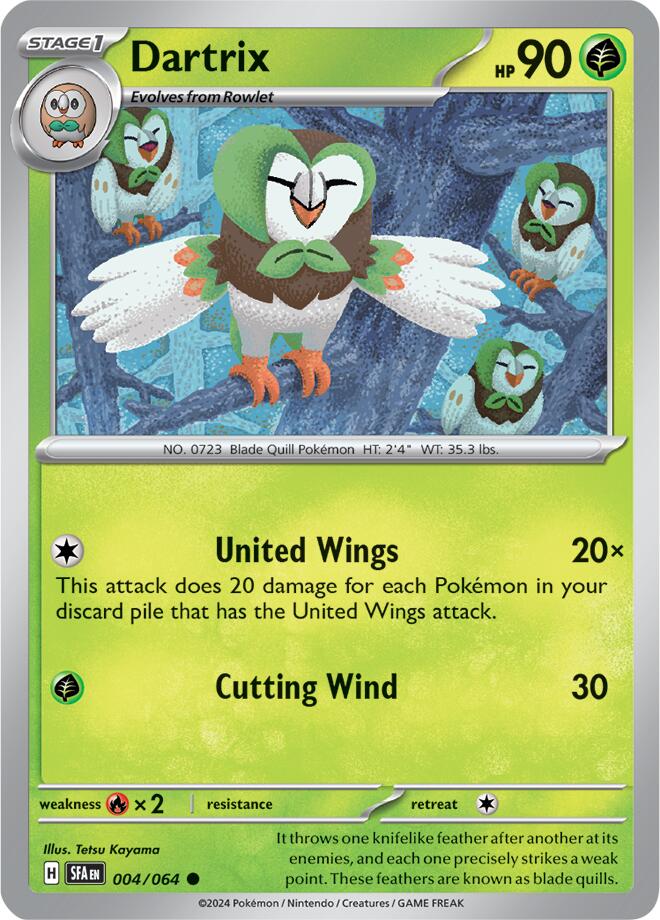 Dartrix (004/064) [Scarlet & Violet: Shrouded Fable] | Exor Games Dartmouth