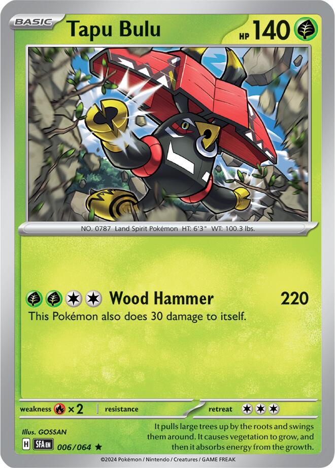 Tapu Bulu (006/064) [Scarlet & Violet: Shrouded Fable] | Exor Games Dartmouth