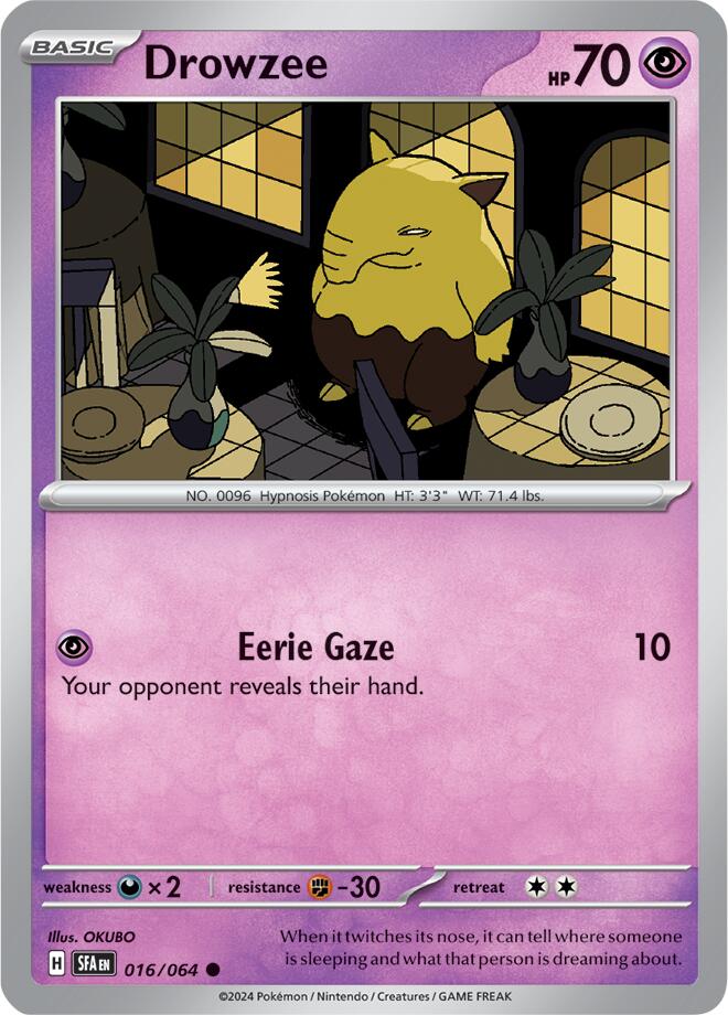 Drowzee (016/064) [Scarlet & Violet: Shrouded Fable] | Exor Games Dartmouth