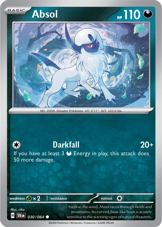 Absol (030/064) [Scarlet & Violet: Shrouded Fable] | Exor Games Dartmouth