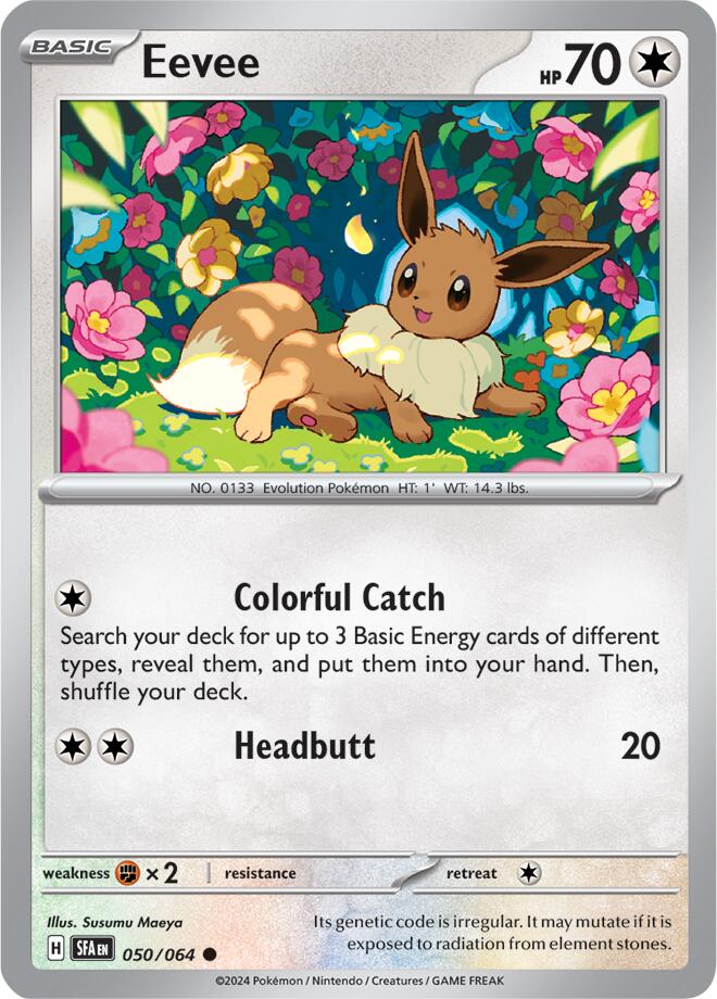 Eevee (050/064) [Scarlet & Violet: Shrouded Fable] | Exor Games Dartmouth