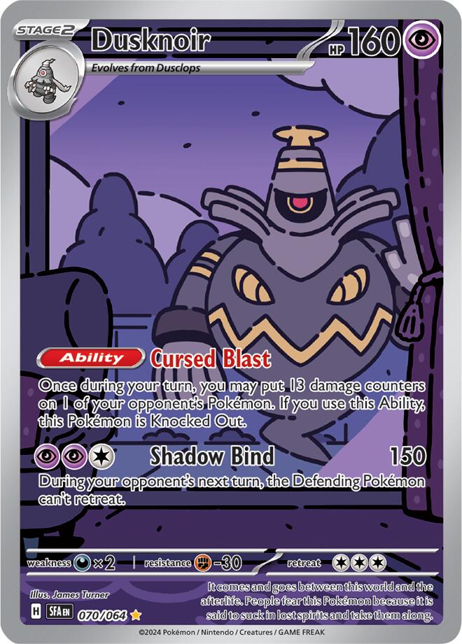 Dusknoir (070/064) [Scarlet & Violet: Shrouded Fable] | Exor Games Dartmouth