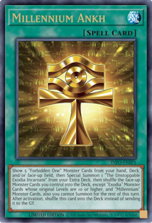 Millennium Ankh (INFO-ENSP1) [INFO-ENSP1] Secret Rare | Exor Games Dartmouth