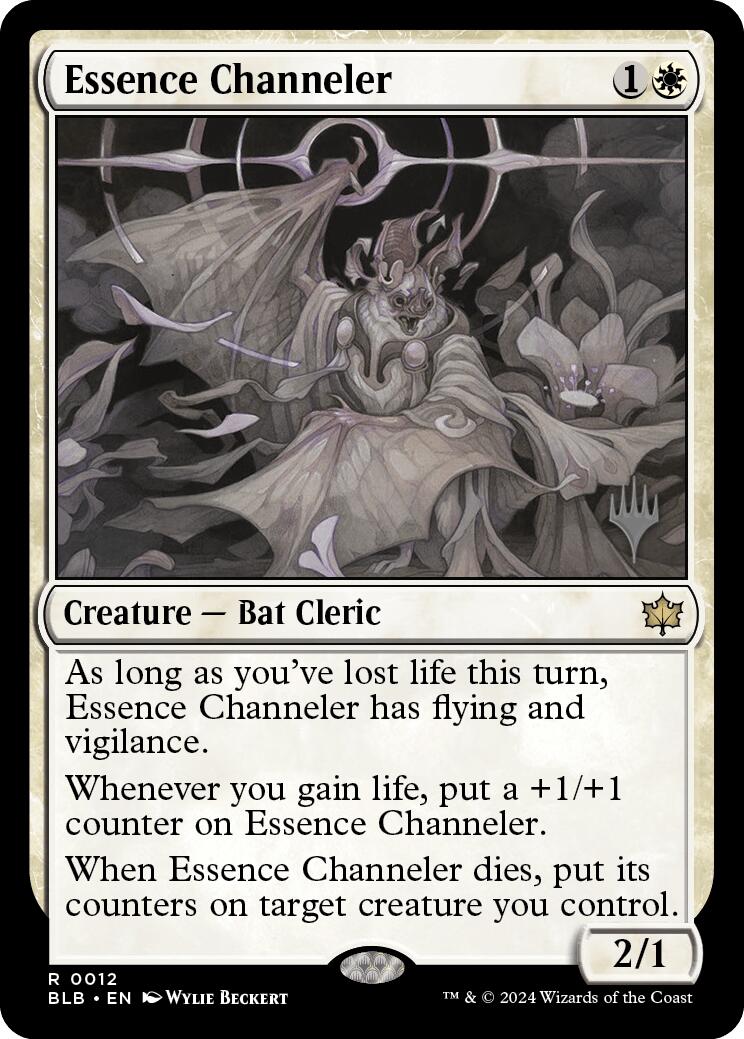 Essence Channeler (Promo Pack) [Bloomburrow Promos] | Exor Games Dartmouth