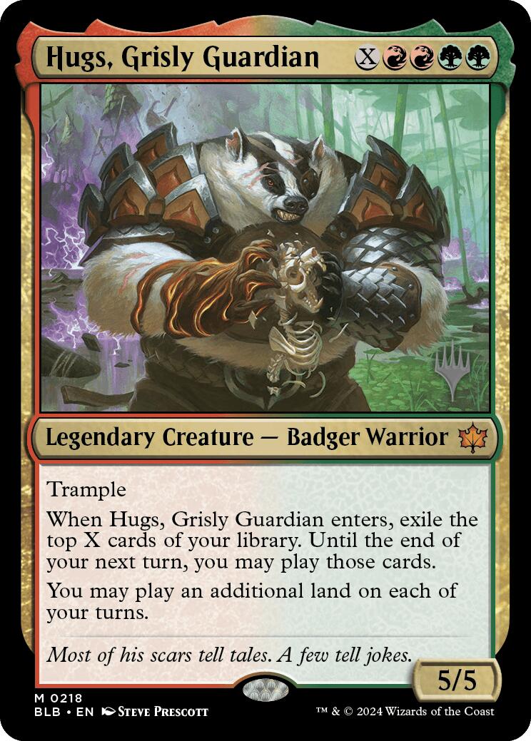 Hugs, Grisly Guardian (Promo Pack) [Bloomburrow Promos] | Exor Games Dartmouth