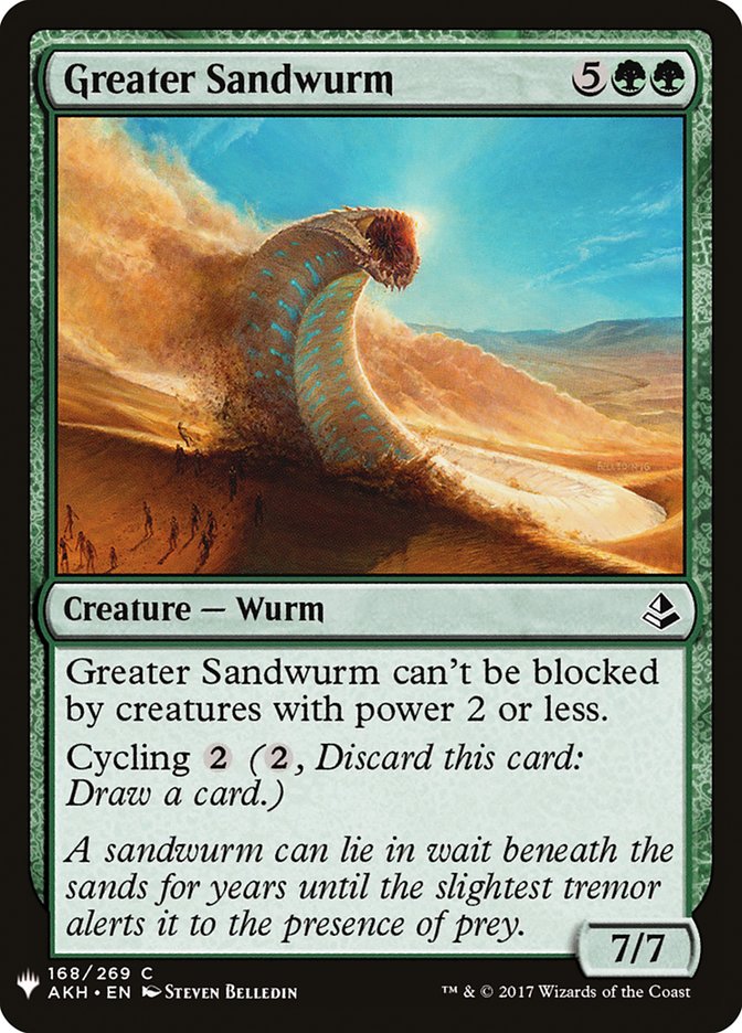 Greater Sandwurm [Mystery Booster] | Exor Games Dartmouth