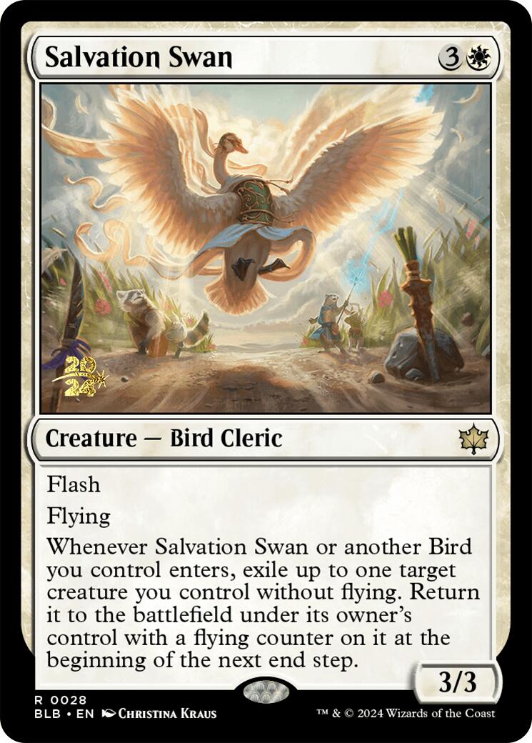Salvation Swan [Bloomburrow Prerelease Promos] | Exor Games Dartmouth