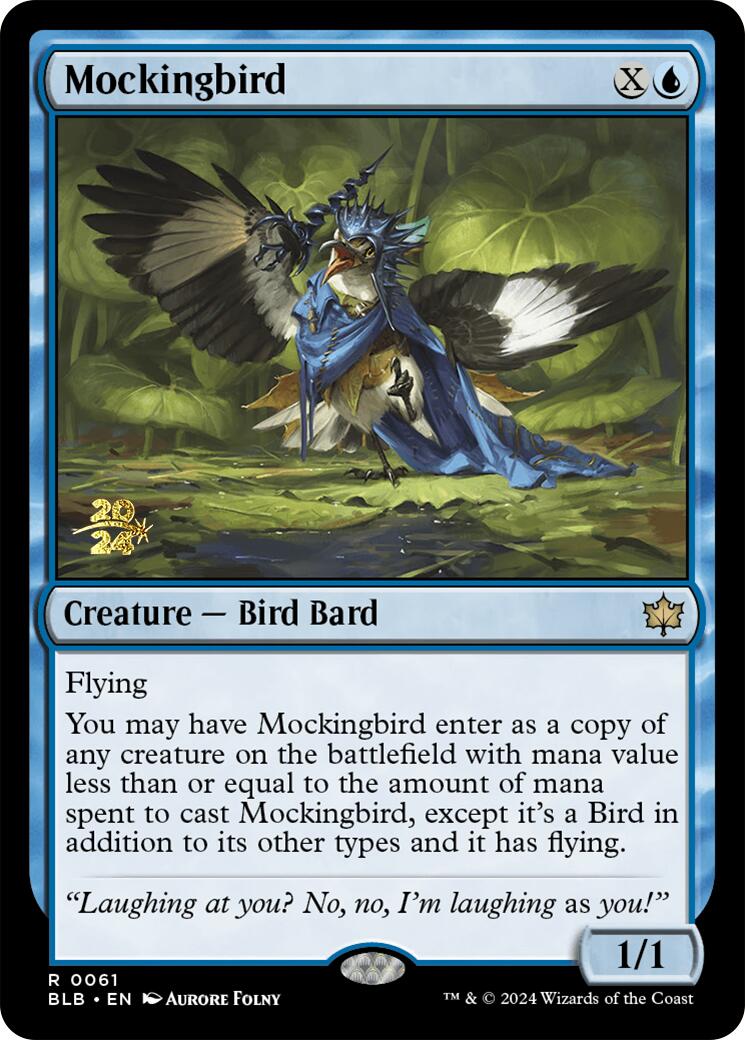 Mockingbird [Bloomburrow Prerelease Promos] | Exor Games Dartmouth