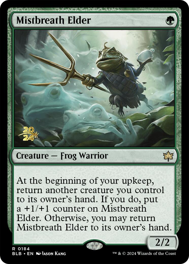 Mistbreath Elder [Bloomburrow Prerelease Promos] | Exor Games Dartmouth