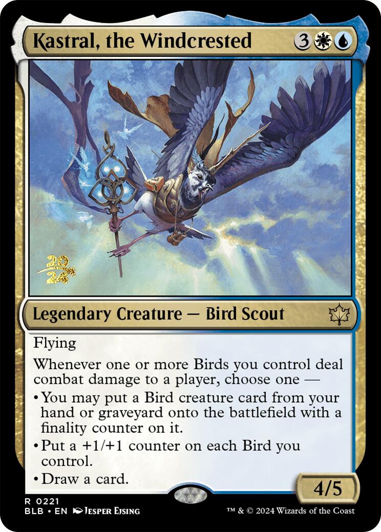 Kastral, the Windcrested [Bloomburrow Prerelease Promos] | Exor Games Dartmouth