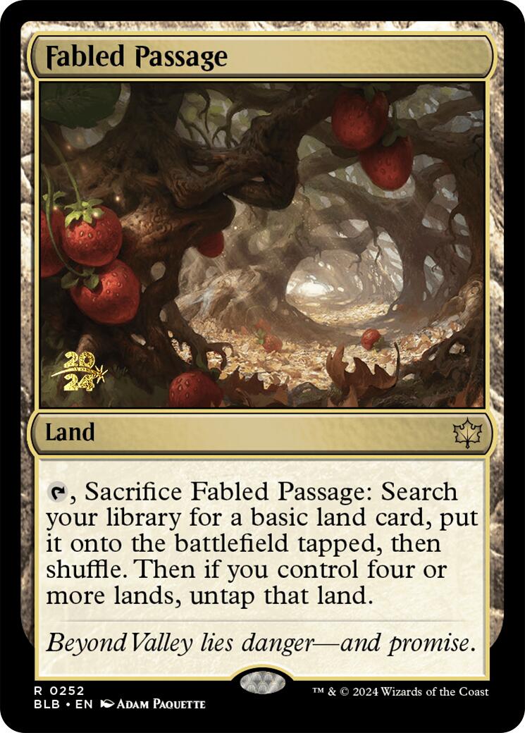 Fabled Passage [Bloomburrow Prerelease Promos] | Exor Games Dartmouth