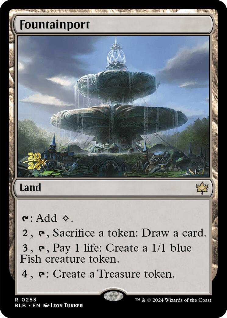 Fountainport [Bloomburrow Prerelease Promos] | Exor Games Dartmouth