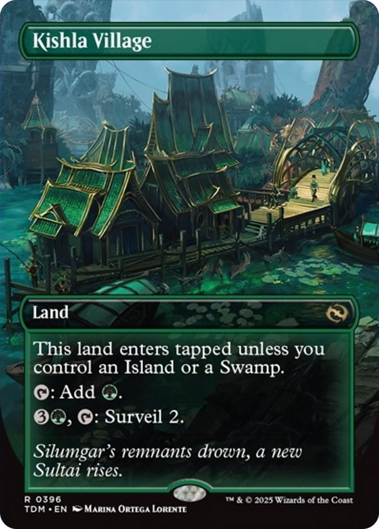 Kishla Village (Borderless) [Tarkir: Dragonstorm] | Exor Games Dartmouth