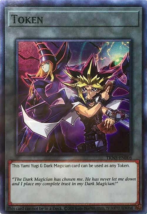 Token: Yami Yugi & Dark Magician [TKN5-EN006] Super Rare | Exor Games Dartmouth