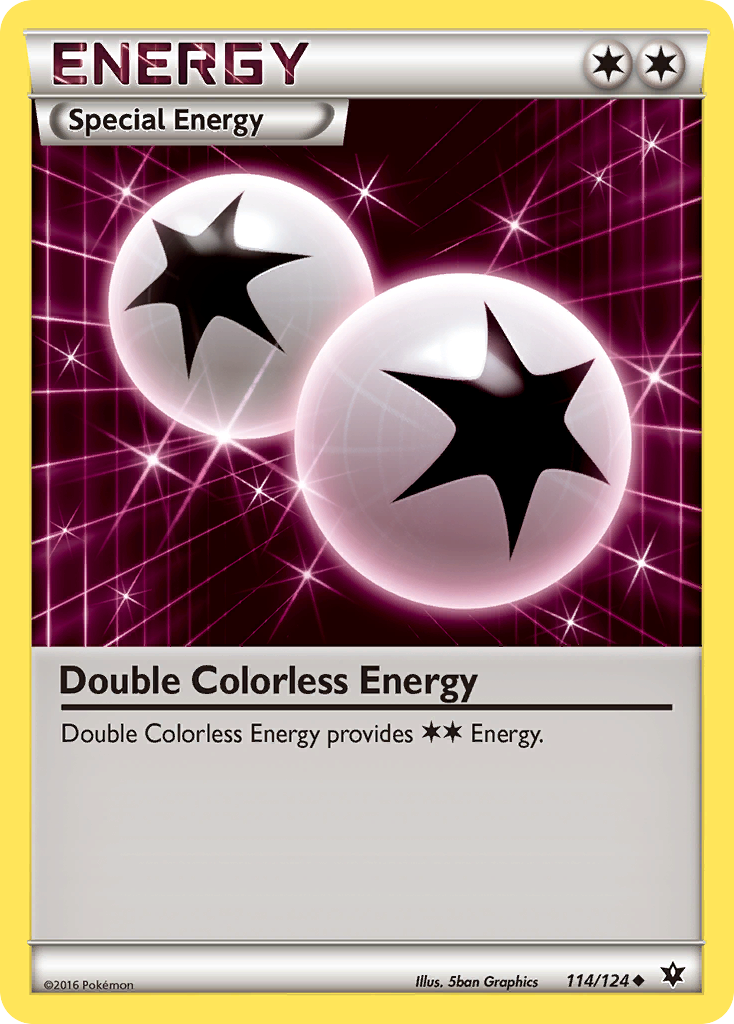 Double Colorless Energy (114/124) [XY: Fates Collide] | Exor Games Dartmouth